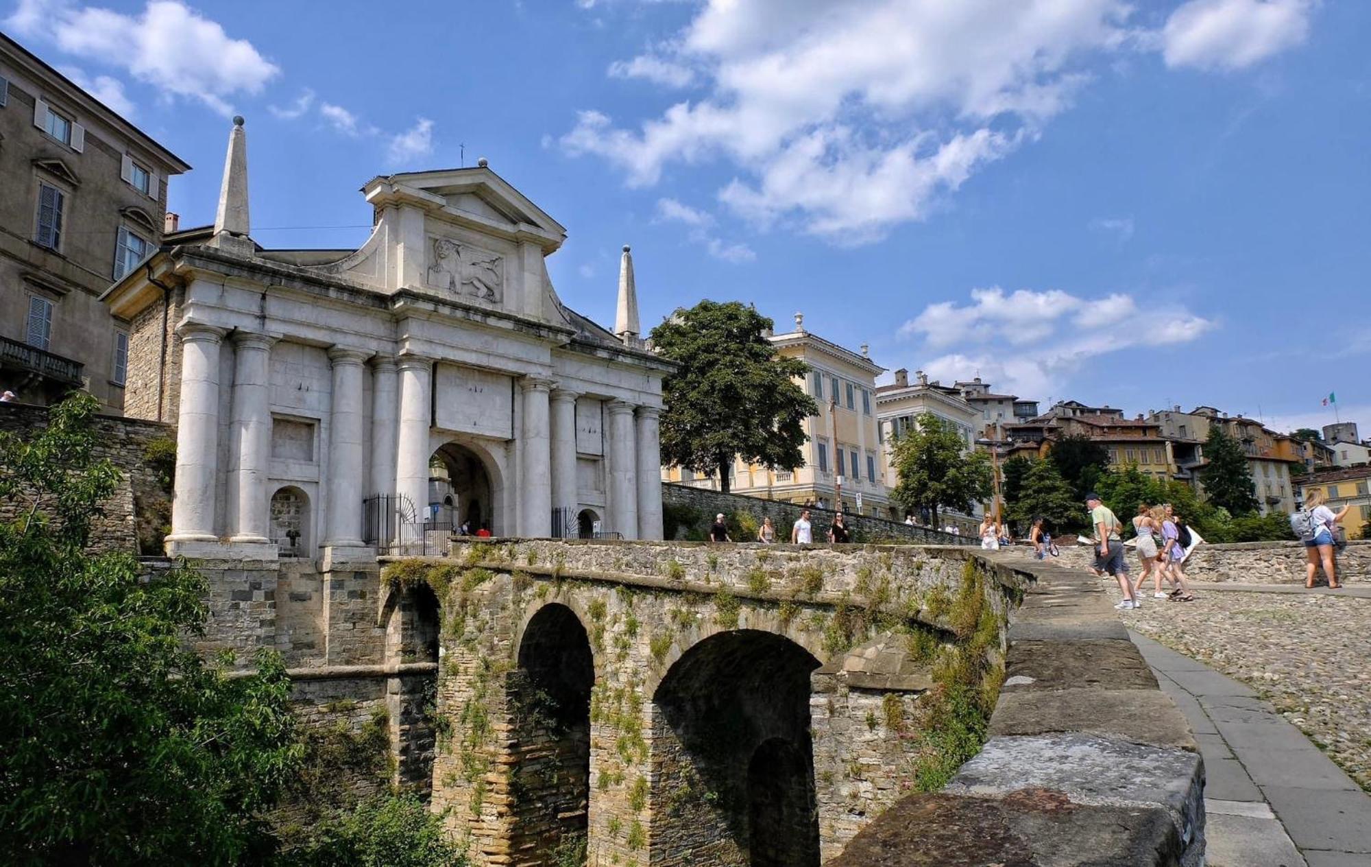ベルガモBorgo D'Oro Loftアパートメント エクステリア 写真